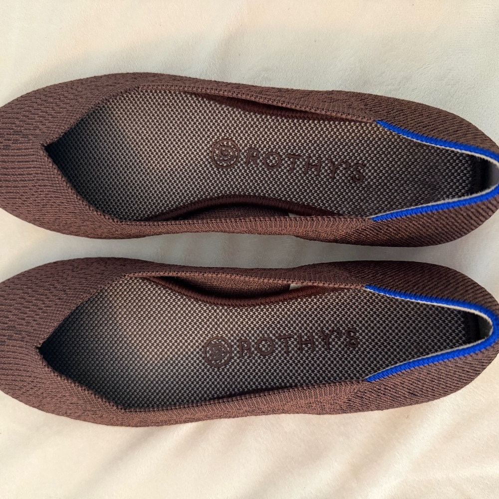 NEW Women’s Rothy's | Truffle Python Flats | Size 9.5 - Picture 5 of 7
